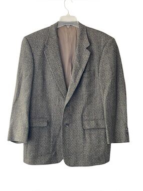 Men’s Burberry Blazer For Leon’s Closet Tweed Wool Size 42 S